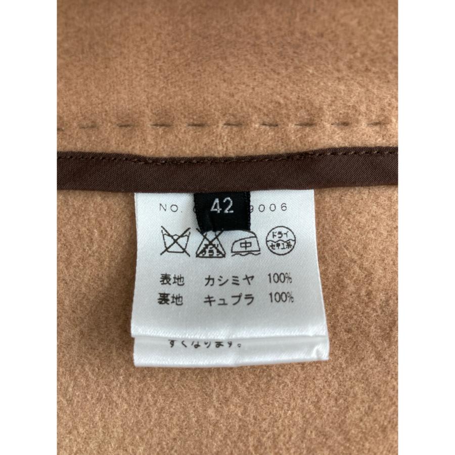 Mikako Nakamura ミカコ ナカムラ ベージュ ノーカラー ホックボタン