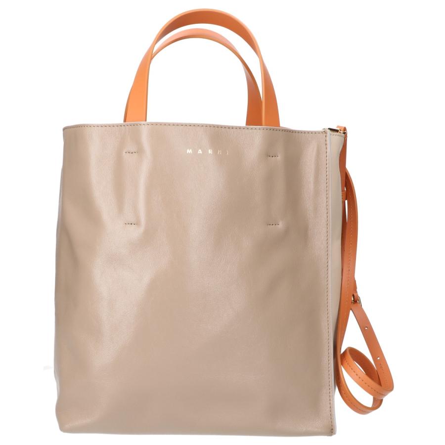 MARNI（マルニ） 美品/ MUSEO カーフ 2WAYショルダー トートバッグ 
