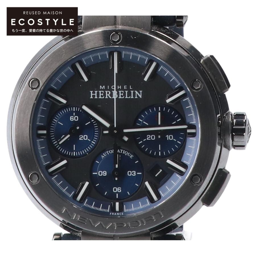 MICHEL HERBELIN ミッシェル エルブラン 268/G65CB ニューポート
