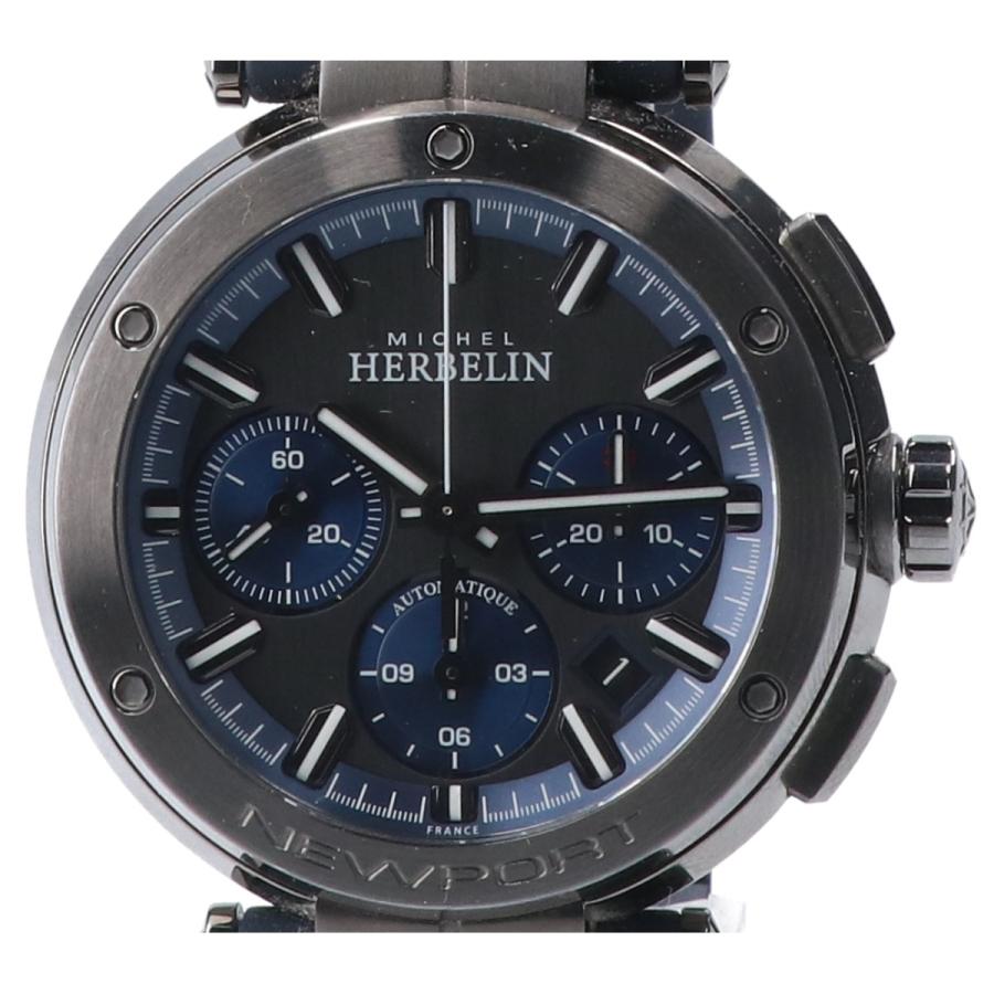 MICHEL HERBELIN ミッシェル エルブラン 268/G65CB ニューポート