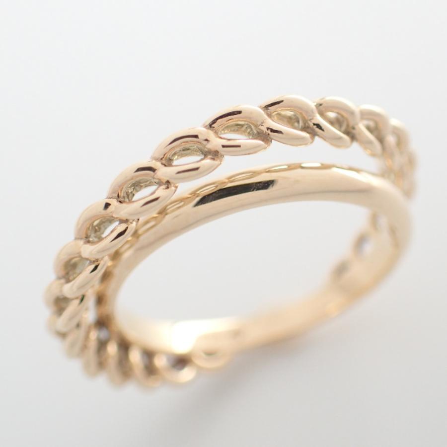 美品 AYA KIYOSHIMA JEWELRY アヤキヨシマジュエリー K10 フーガ リング・指輪 イエローゴールド レディース 美品 AYA KIYOSHIMA JEWELRY アヤキヨシマジュエリー K10 フーガ リング・指輪 イエローゴールド レディース