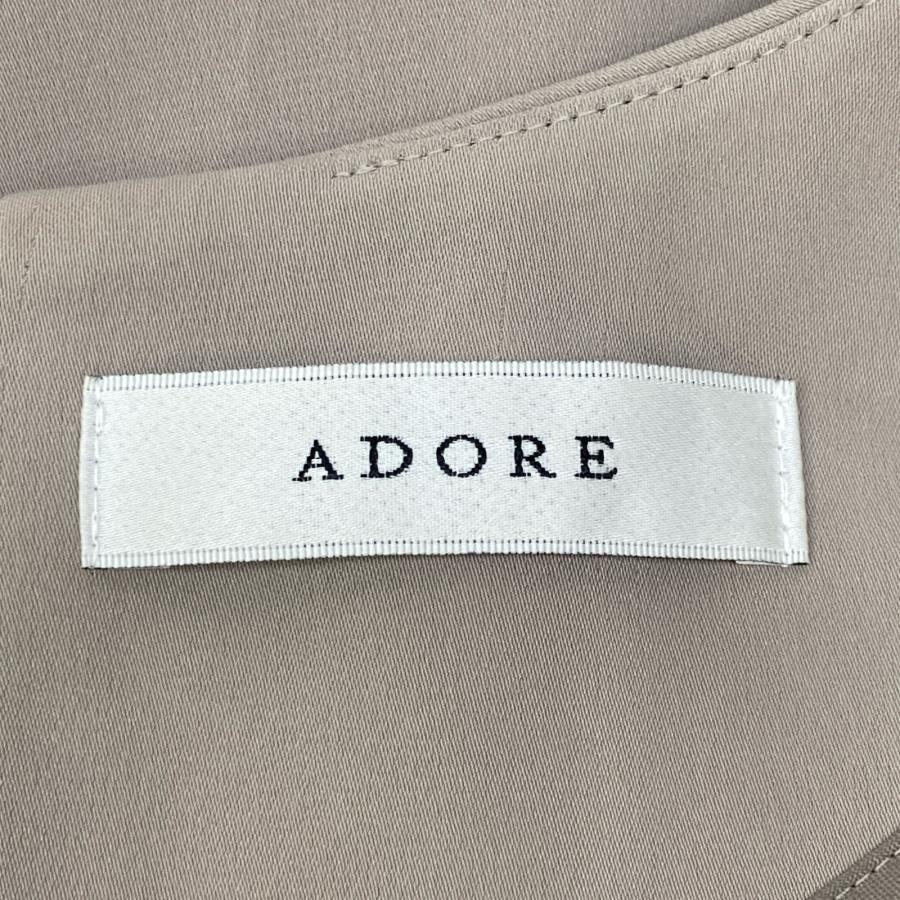ADORE アドーア 531-3140518 ミドルジョーゼット ワンピース 38 ADORE アドーア 531-3140518 ミドルジョーゼット ワンピース 38