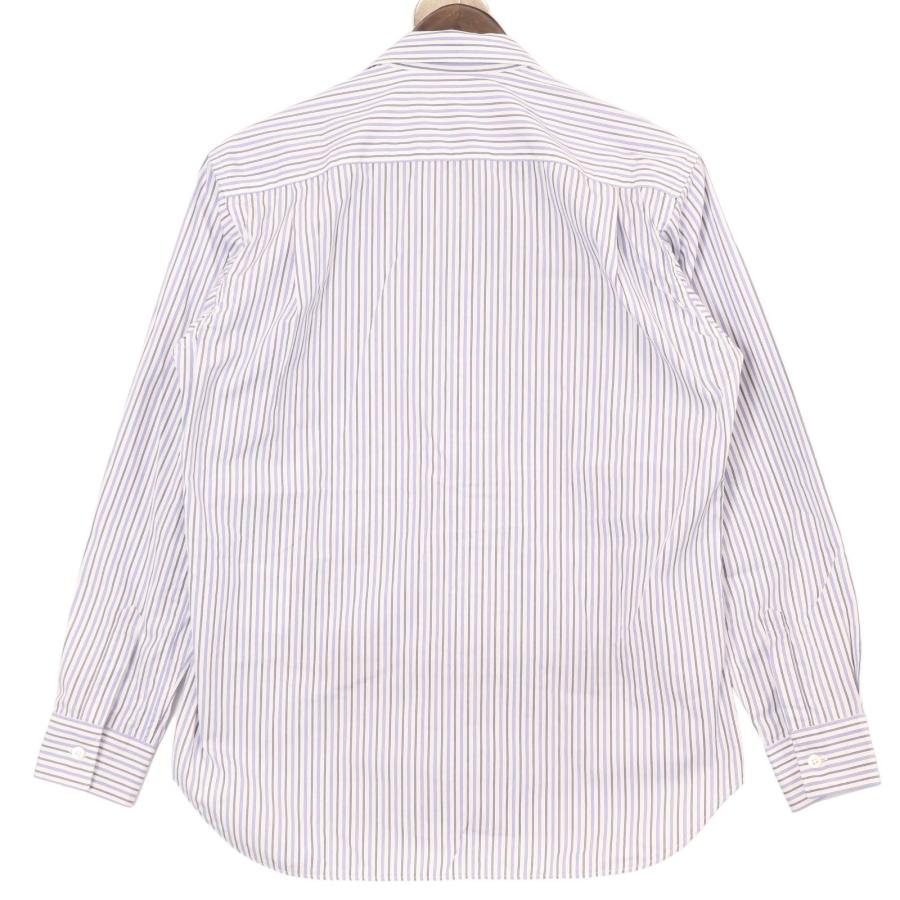 COMME des GARCONS SHIRT FH-B052 ブルー ストライプ デコンストラクト
