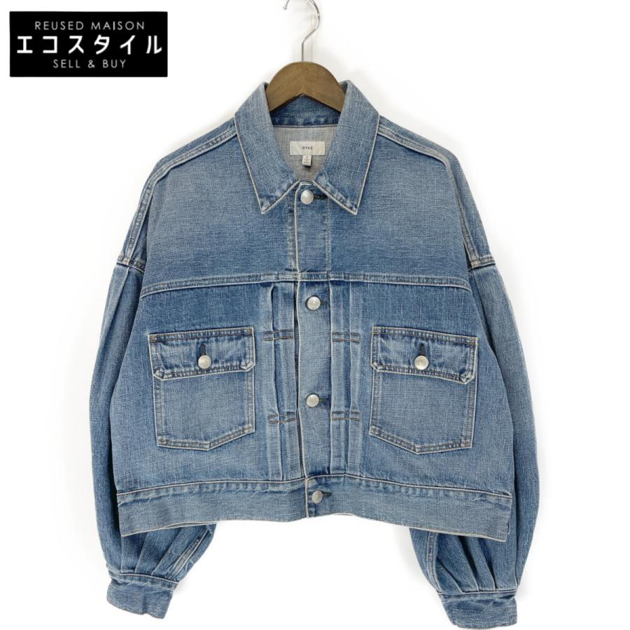 HYKE ハイク BALLOON SLEEVE DENIM JACKET TYPE2 インディゴ HYKE ハイク BALLOON SLEEVE DENIM JACKET TYPE2 インディゴ
