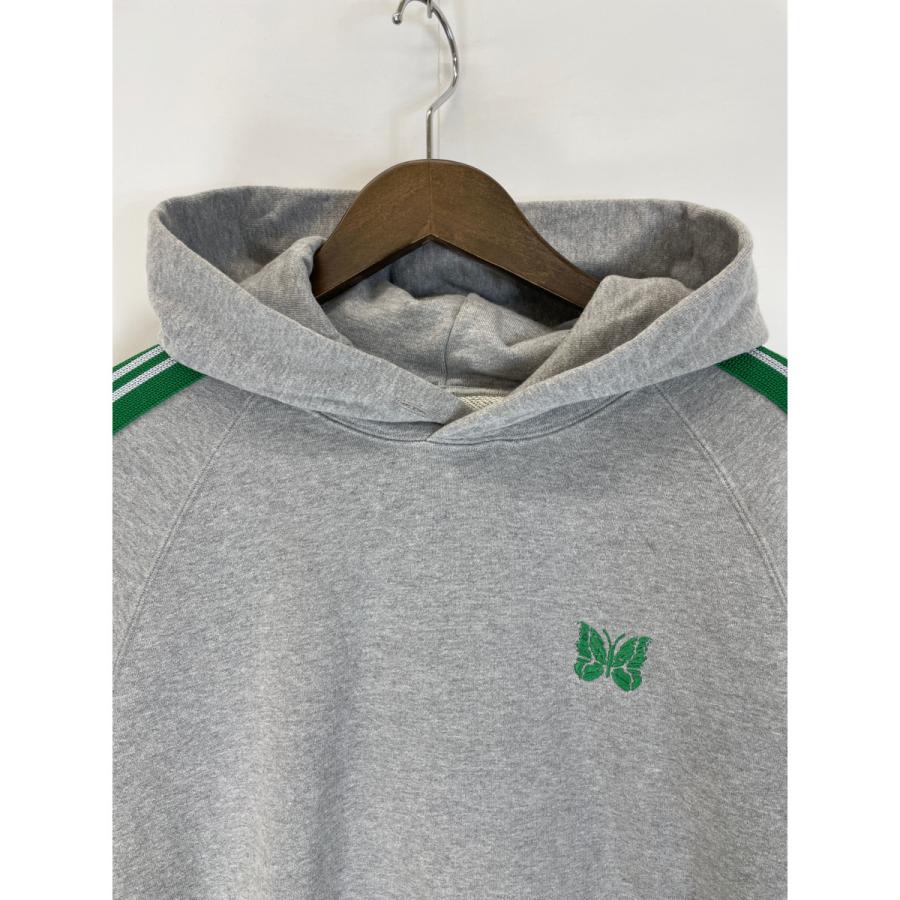 needles ニードルズ KP332 グレー プルパーカー グリーン S トップス