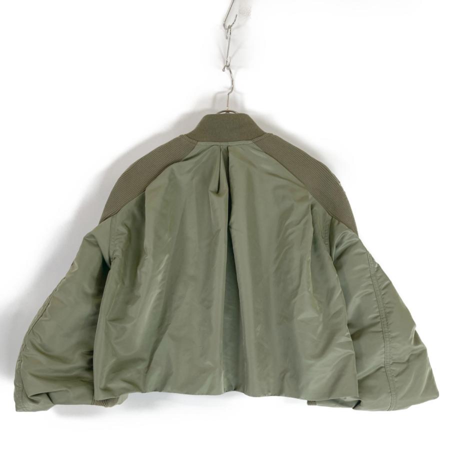 sacai サカイ 23SS 23-06670 カーキ Nylon Twill Blouson 2 sacai サカイ 23SS 23-06670 カーキ Nylon Twill Blouson 2