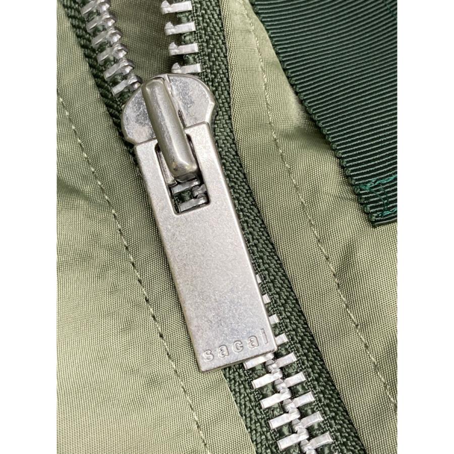 sacai サカイ 23SS 23-06670 カーキ Nylon Twill Blouson 2 sacai サカイ 23SS 23-06670 カーキ Nylon Twill Blouson 2