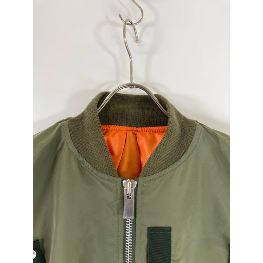 sacai サカイ 23SS 23-06670 カーキ Nylon Twill Blouson 2 sacai サカイ 23SS 23-06670 カーキ Nylon Twill Blouson 2