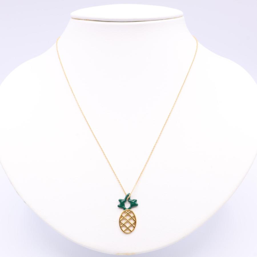 美品/ ALIITA アリータ K9YG パイナップルペンダント/ ネックレス  