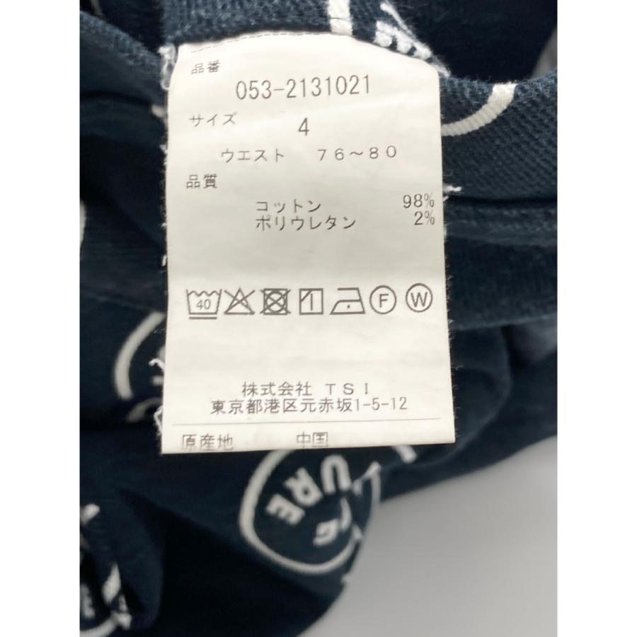 PEARLY GATES（パーリーゲイツ） 21年製 ネイビー ニコちゃん柄パンツ