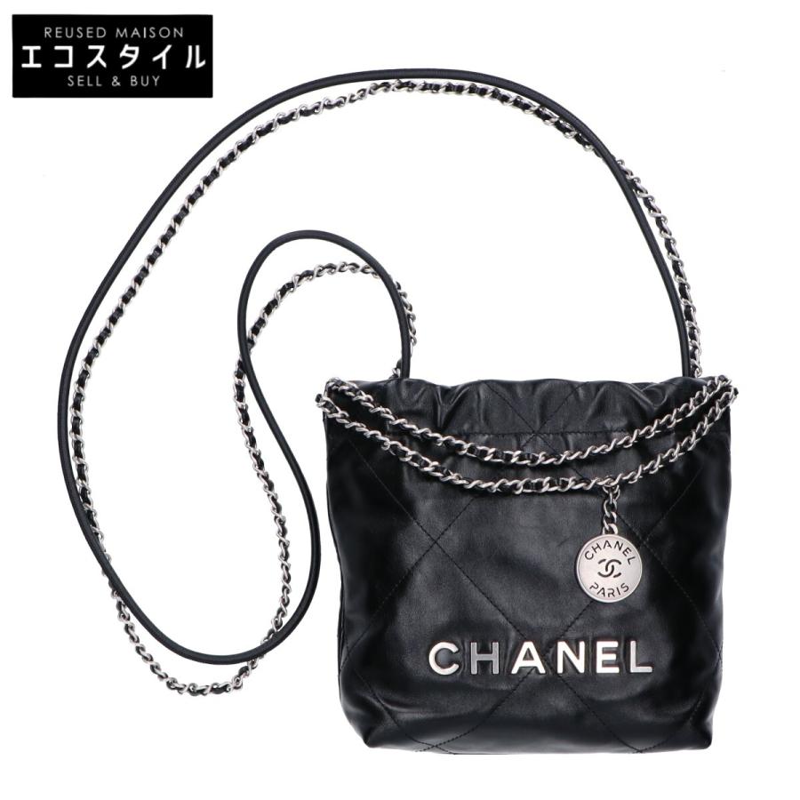 CHANEL シャネル シャネル22 シャイニーカーフスキン ミニ CHANEL シャネル シャネル22 シャイニーカーフスキン ミニ