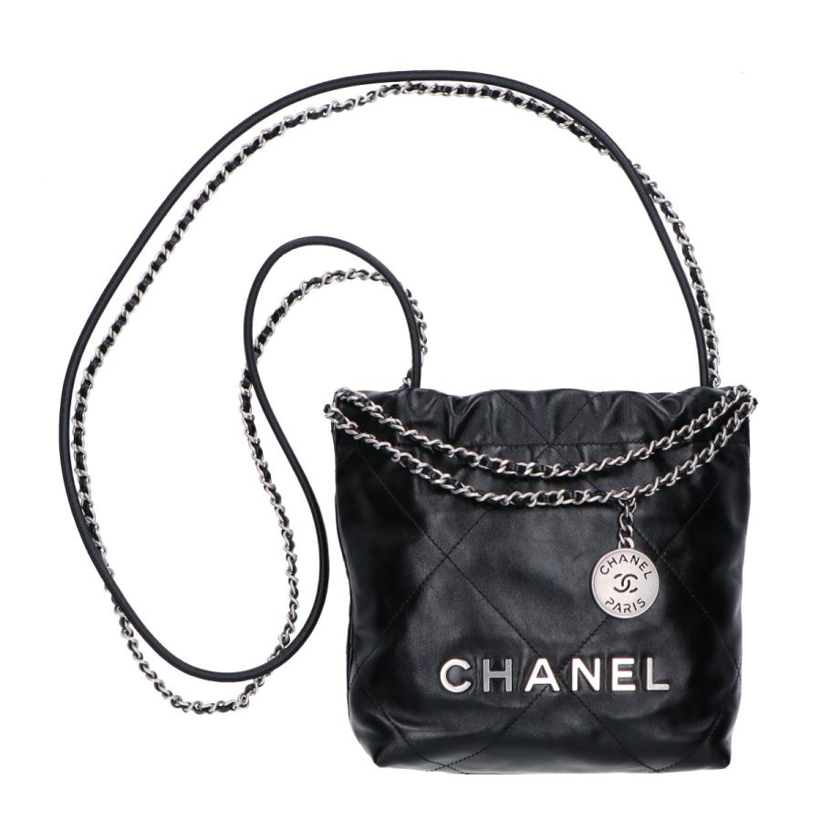 CHANEL シャネル シャネル22 シャイニーカーフスキン ミニ CHANEL シャネル シャネル22 シャイニーカーフスキン ミニ