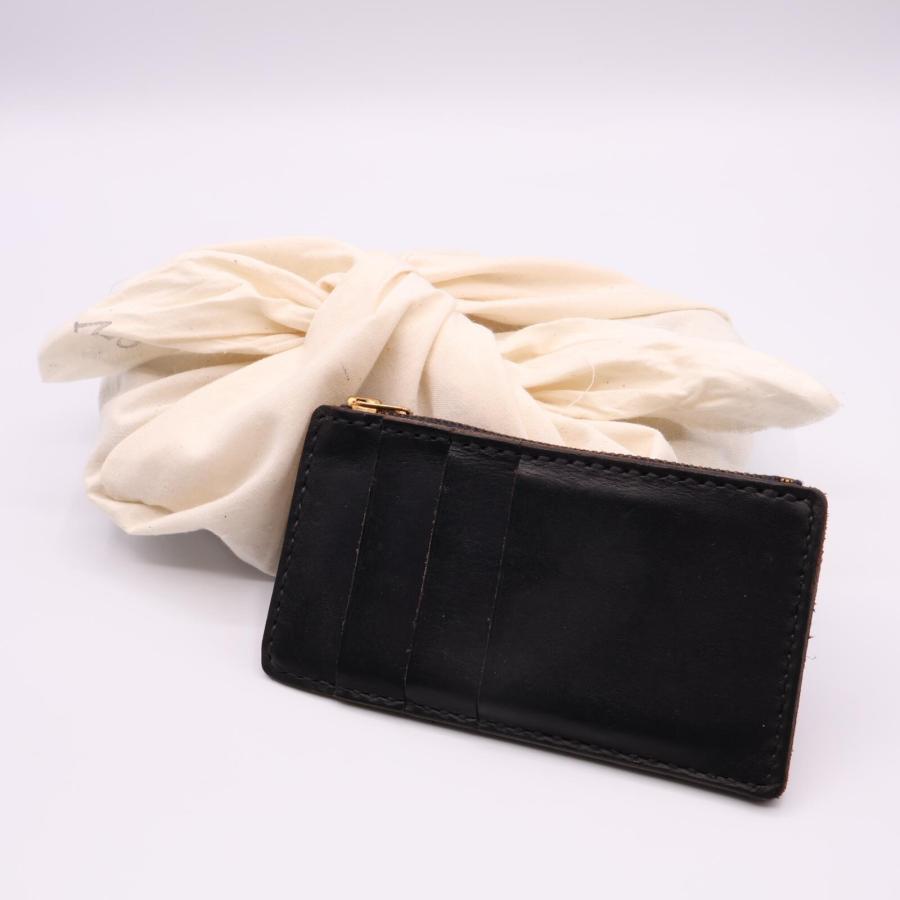 N25 エヌニジュウゴ エキゾチックレザー がま口財布 Lサイズ グリーン
