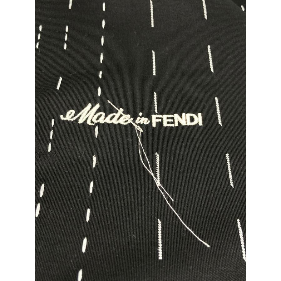 FENDI フェンディ 24SS FY0936 AR6Z ブラック コットン 半袖カットソー  