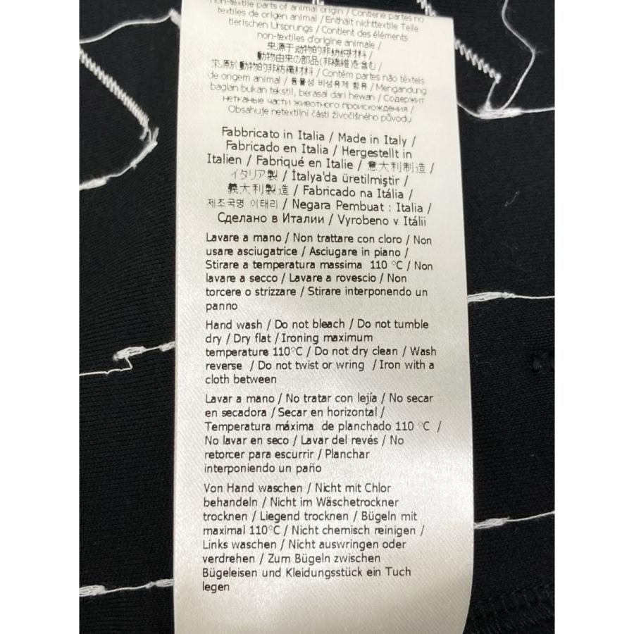 FENDI フェンディ 24SS FY0936 AR6Z ブラック コットン 半袖カットソー  