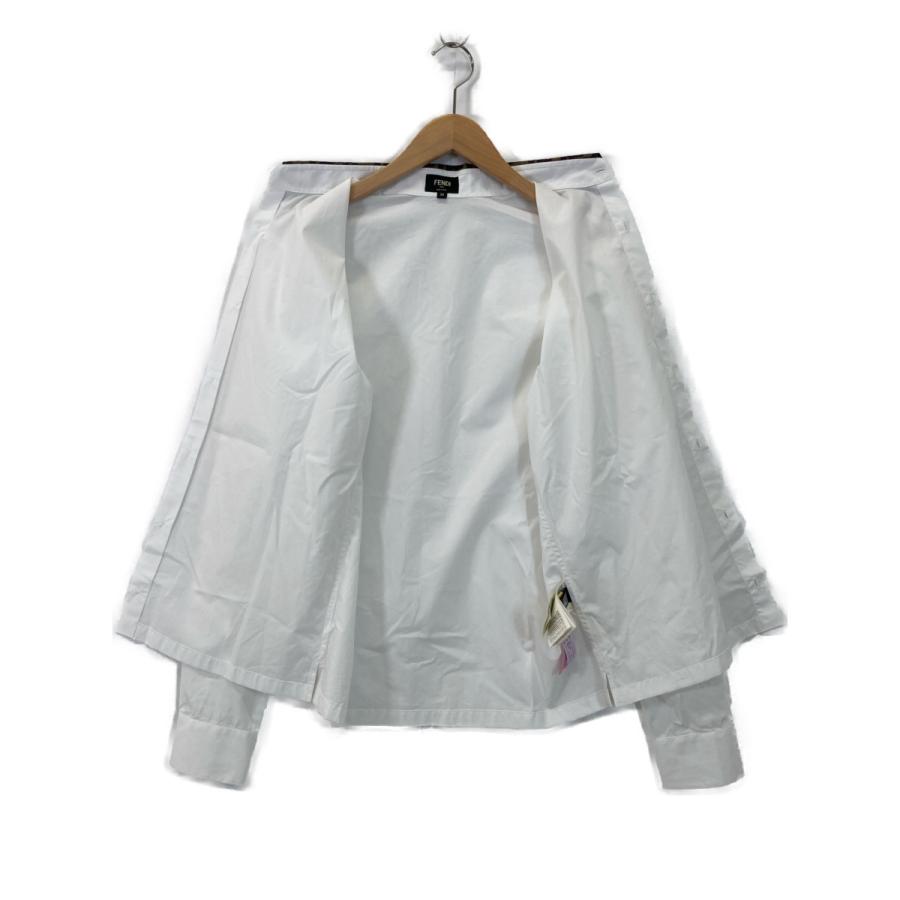 FENDI（フェンディ） 21年製 FS0751 A4S6 ホワイト コットン ズッカ