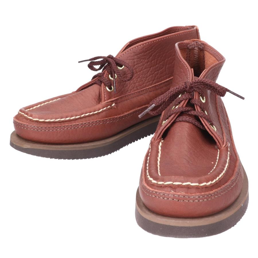 RUSSELL MOCCASIN 美品 ラッセルモカシン 25807 18A レザー ス RUSSELL MOCCASIN 美品 ラッセルモカシン 25807 18A レザー ス