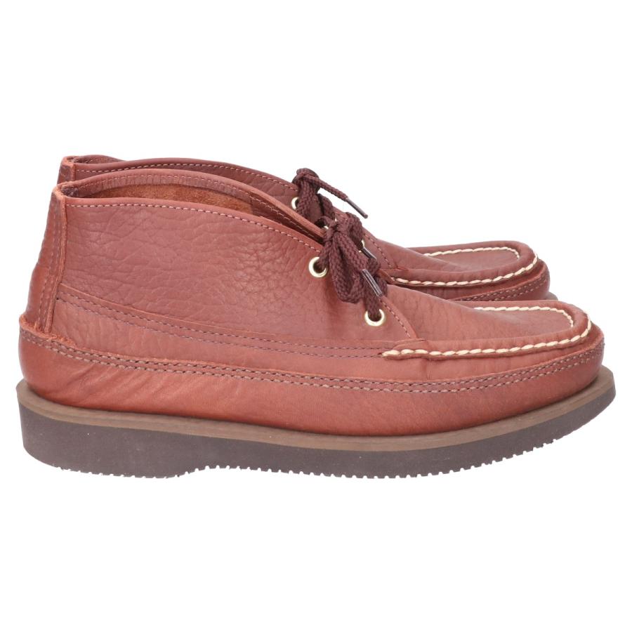 RUSSELL MOCCASIN 美品 ラッセルモカシン 25807 18A レザー ス RUSSELL MOCCASIN 美品 ラッセルモカシン 25807 18A レザー ス