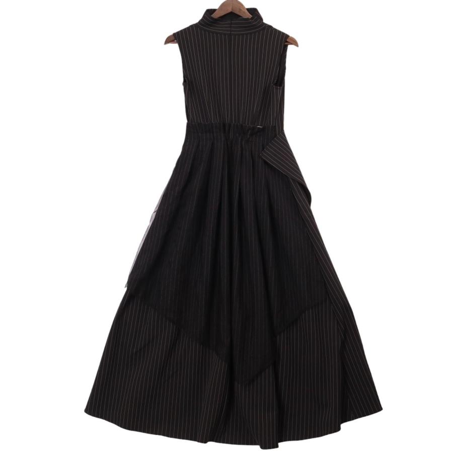 AMERI アメリ 02410560400 ブラック PINSTRIPE CONSTRUCTIVE 