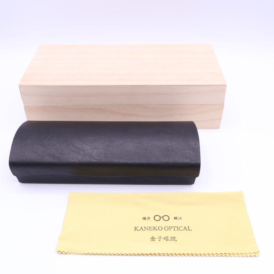 美品/ KANEKO OPTICAL 金子眼鏡 KA-82 ACETATE クラウンパント型 眼鏡