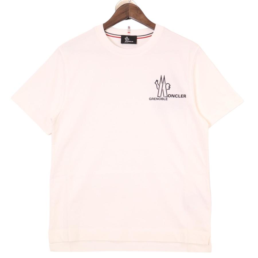 MONCLER モンクレール 23年製 ホワイト MANICA CORTA カットソー 