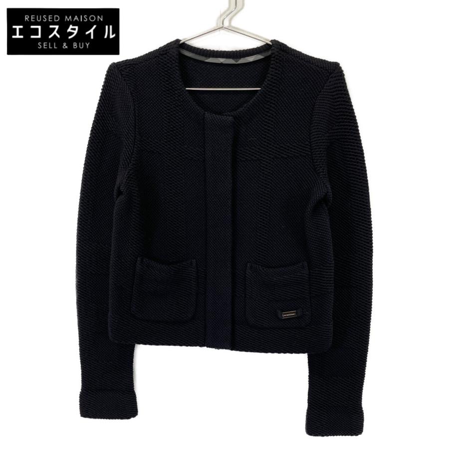 BURBERRY LONDON バーバリーロンドン ブラック ウール ニット  