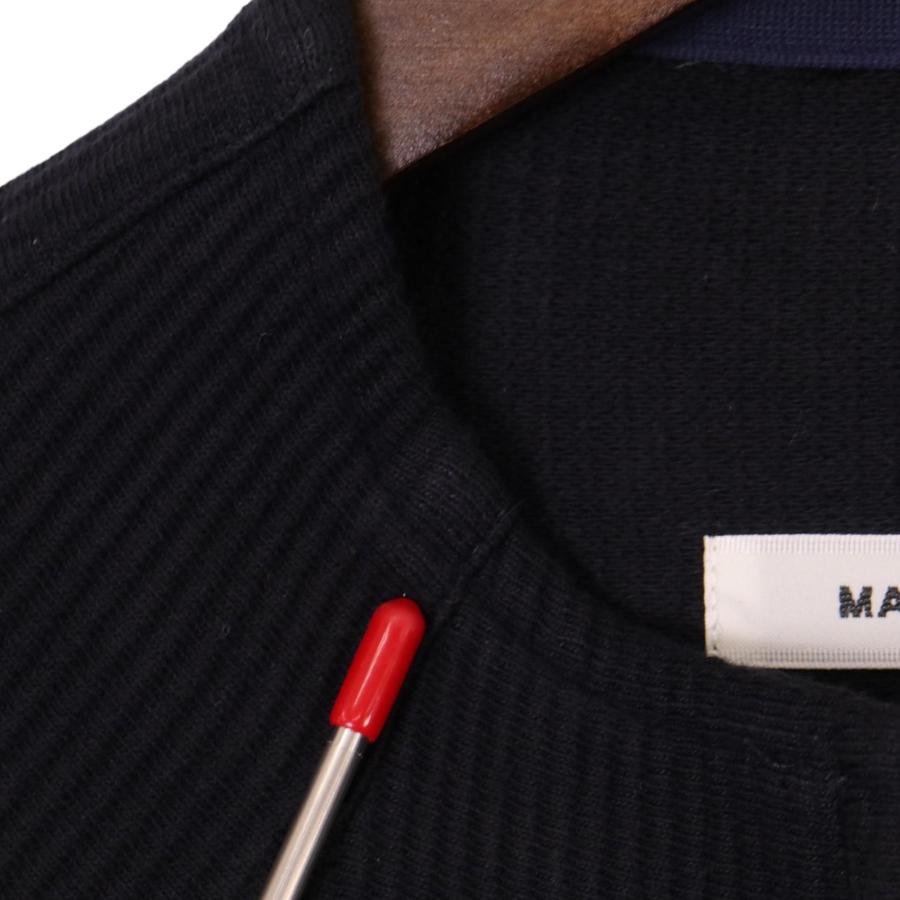 MATSUFUJI マツフジ M241-0704 ネイビー Ripple Stripe Jacket 3