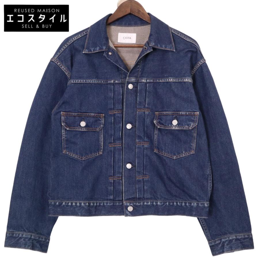 CIOTA シオタ JKLM-102M インディゴ スビンコットン デニムジャケット