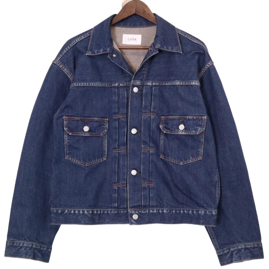 CIOTA シオタ JKLM-102M インディゴ スビンコットン デニムジャケット