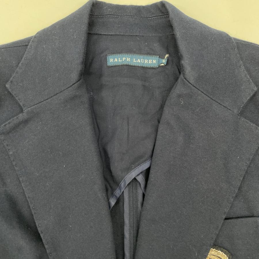 Ralph Lauren ラルフローレン ネイビー コットン センターベント 
