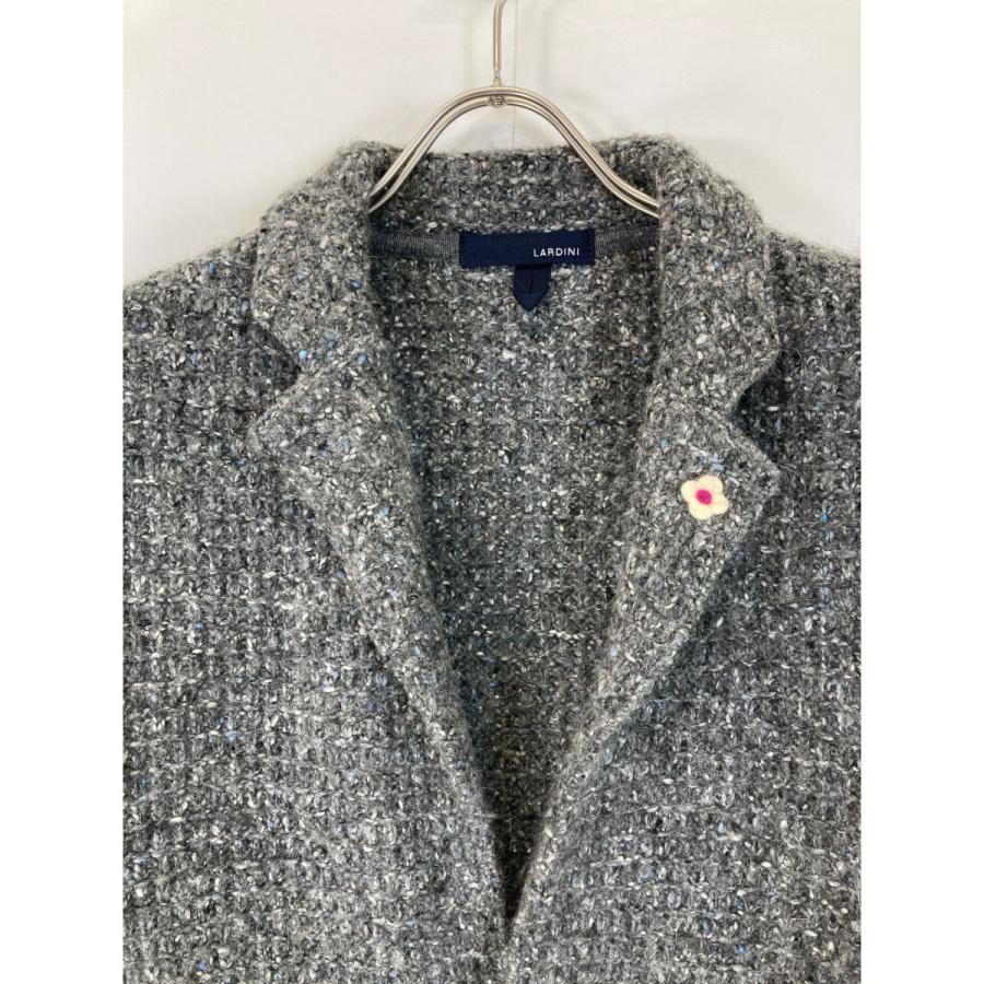 LARDINI（ラルディーニ） IMLJM70 グレー ウール 2Bニットジャケット