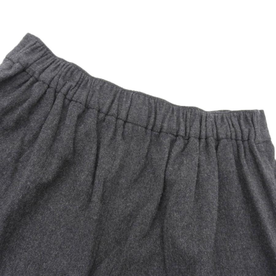 ENFOLD エンフォルド ウール サキソニーゴムジョッパーズパンツ  
