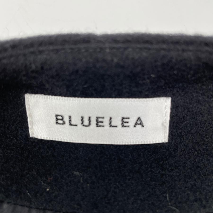 Bluelea ブルレア 033006-1 ブラック ファーポケットジレ ロングジレ  
