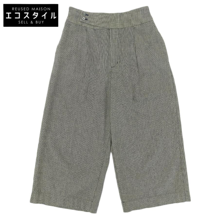 PALLAS PALACE パラスパレス ハウンドトゥース スラックス ワイド 