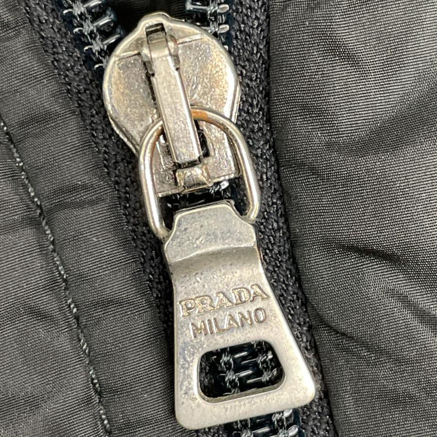 PRADA SPORT プラダスポーツ SGV52A ブラック ナイロン フーデッド