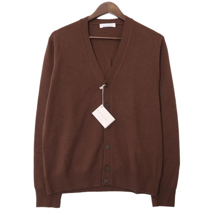 FILIPPO DE LAURENTIIS ウールカシミヤ カーディガン　50 FILIPPO DE LAURENTIIS」大人のBEAMS 別注ニットカーディガン