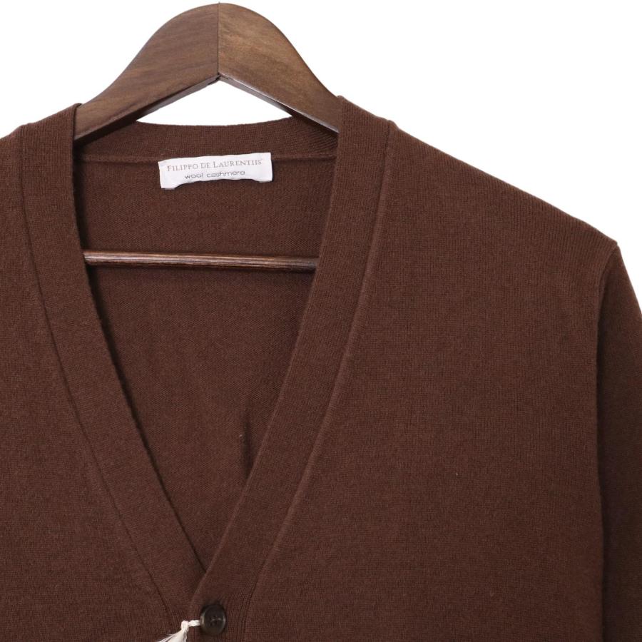 FILIPPO DE LAURENTIIS ウールカシミヤ カーディガン　50 楽天市場】FILIPPO DE LAURENTIIS / フィリッポ デ ローレン