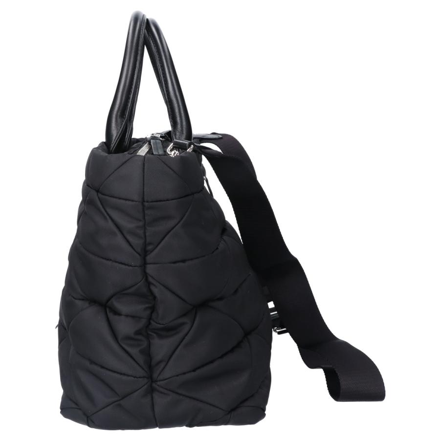 美品 PRADA ナイロン レザー 折りたたみバッグ 黒 PRADA（プラダ） ショルダーバッグ 2VH113 2DMH メンズ ナイロン