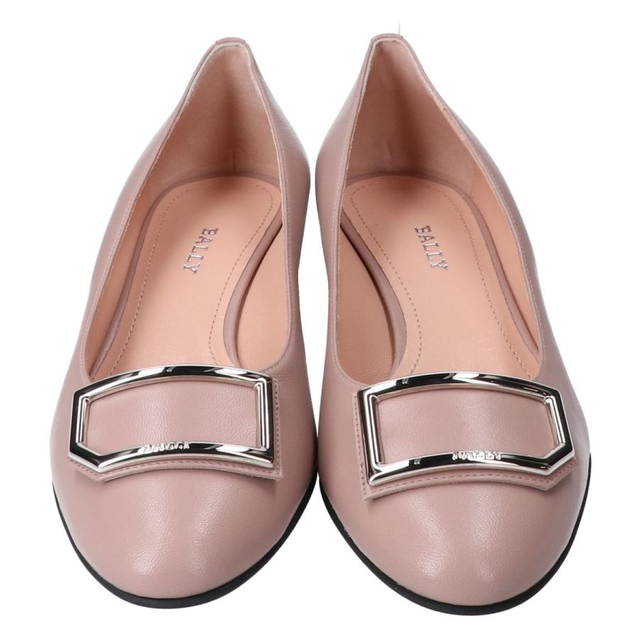 美品 BALLY バリー PRALIA 30 アーモンドトゥ パンプス 38 1/2 