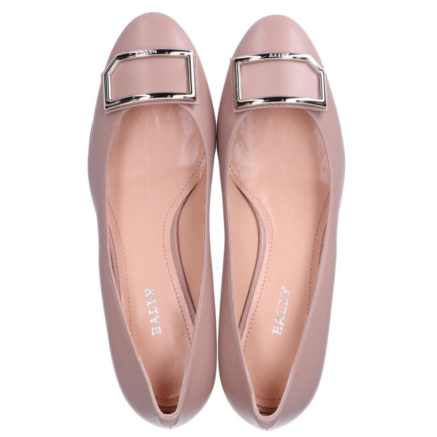 美品 BALLY バリー PRALIA 30 アーモンドトゥ パンプス 38 1/2 
