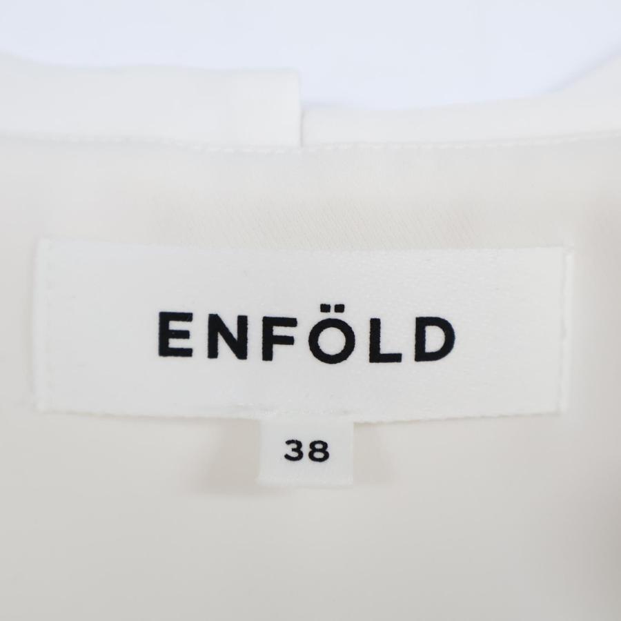 ENFOLD エンフォルド 24SS アシンメトリーカラーブラウス ENFOLD エンフォルド 24SS アシンメトリーカラーブラウス