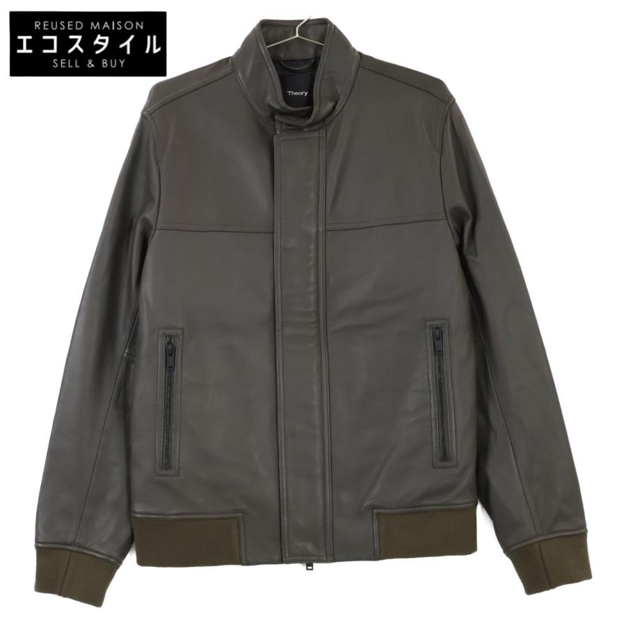 theory 美品/ Theory セオリー 02-8305002-680-902 ラムレザー theory 美品/ Theory セオリー 02-8305002-680-902 ラムレザー