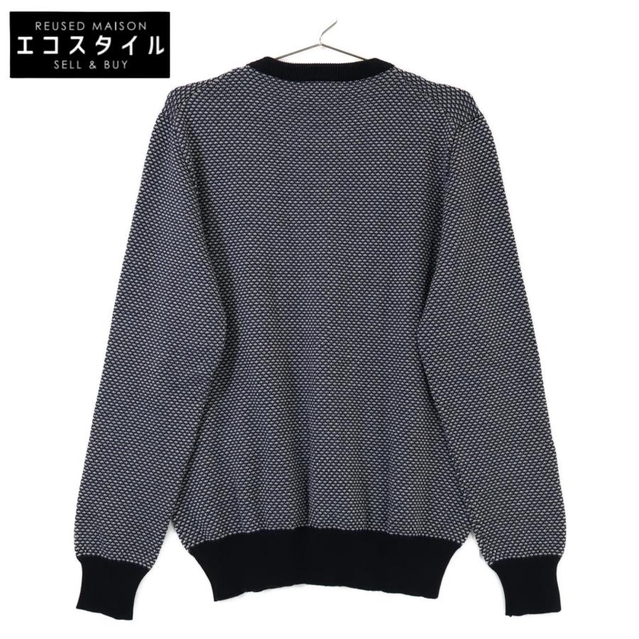 美品/ Drumohr ドルモア コットン クルーネック ニットセーター 