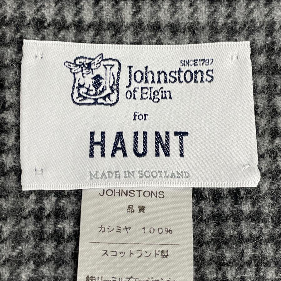 美品/国内正規 Johnstons ジョンソンズ xHAUNT グレンチェック