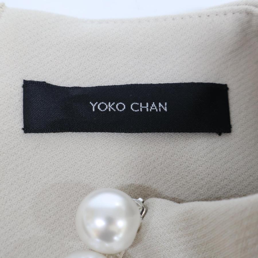 ヨーコチャン　ペタルスリーブ　パール　トップス ハーフスリーブヘムペタルブラウス – YOKO CHAN