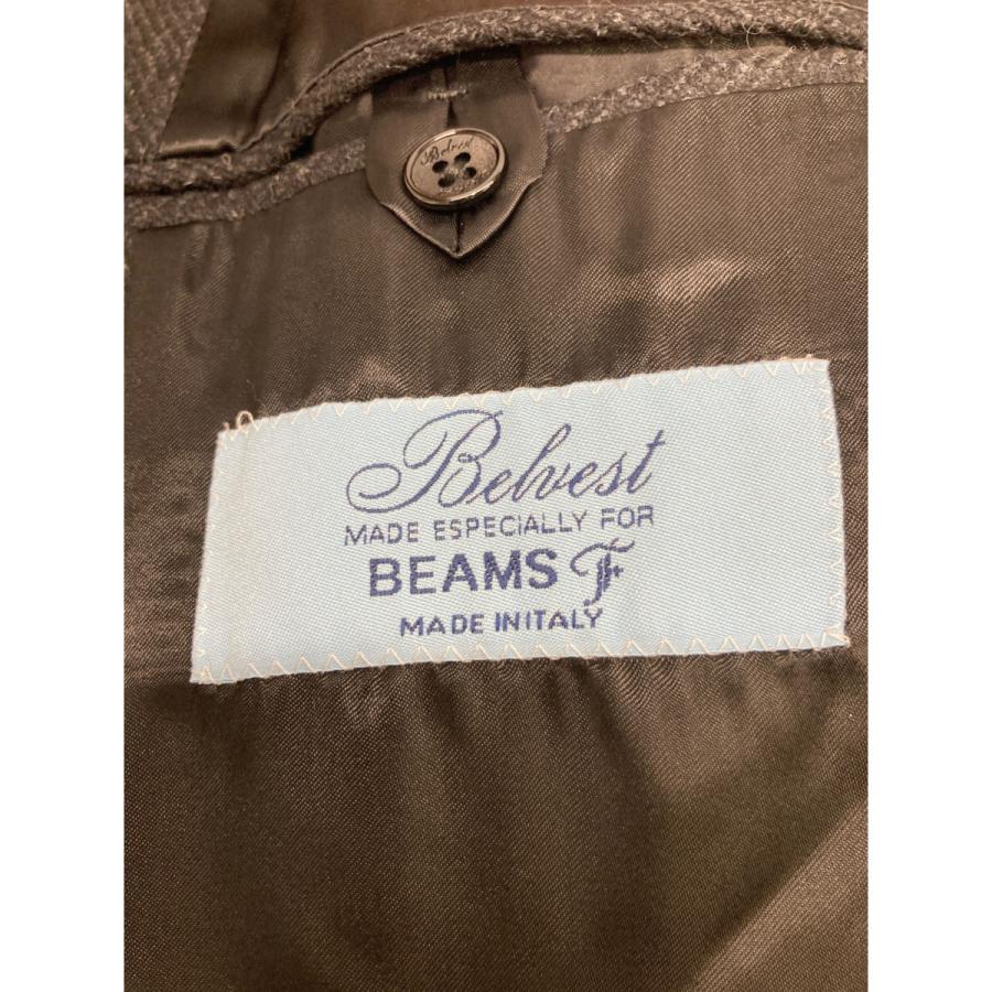 Belvest ベルベスト PT1140 ウール BEAMS別注ヘリンボーンダブル