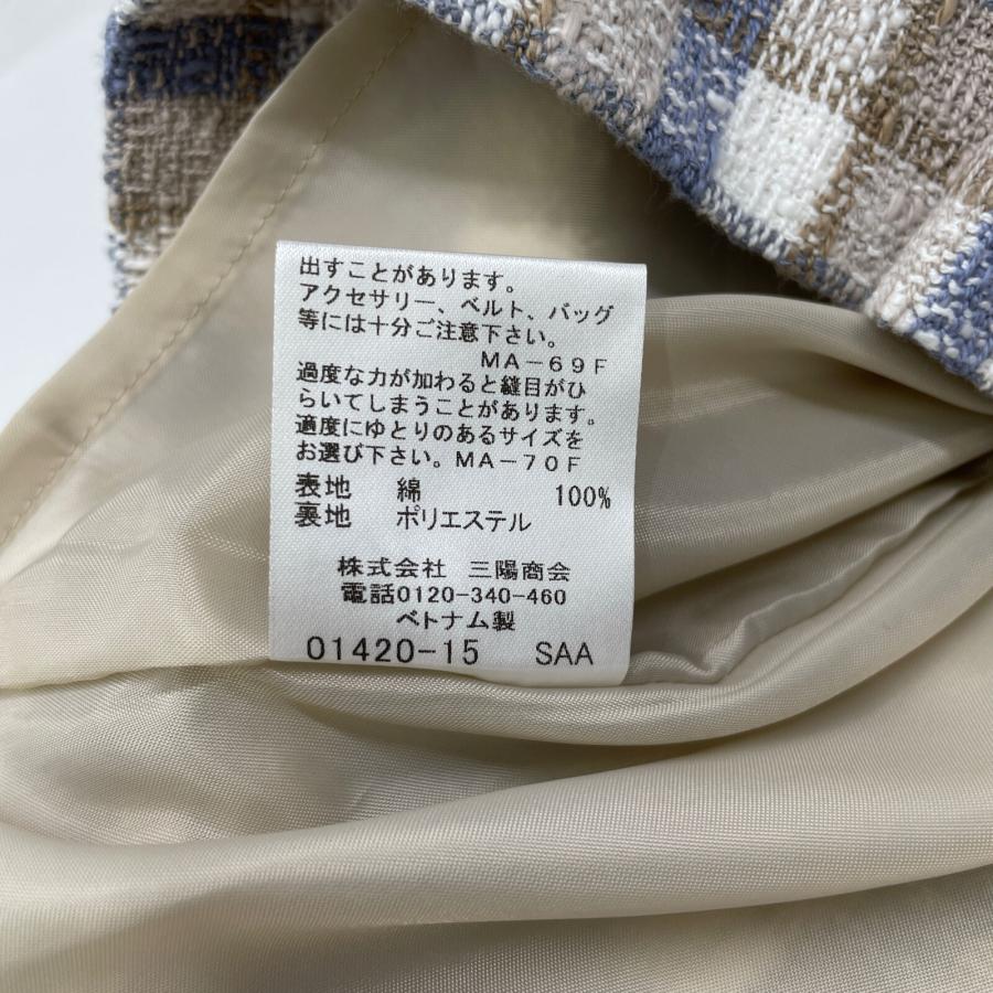 BLUE LABEL CRESTBRIDGE 23年製 ブルー クレストブリッジツイード