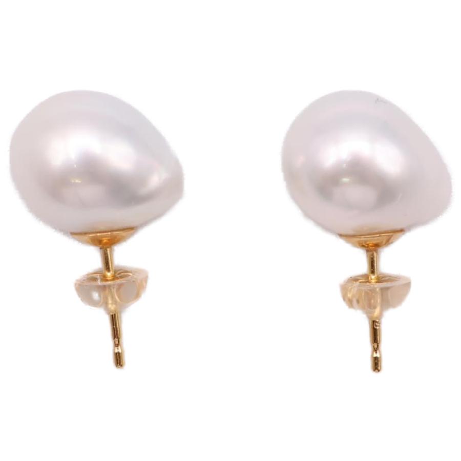 美品/ Bon Magique ボンマジック K18YG 白蝶貝 バロックパール 美品/ Bon Magique ボンマジック K18YG 白蝶貝 バロックパール