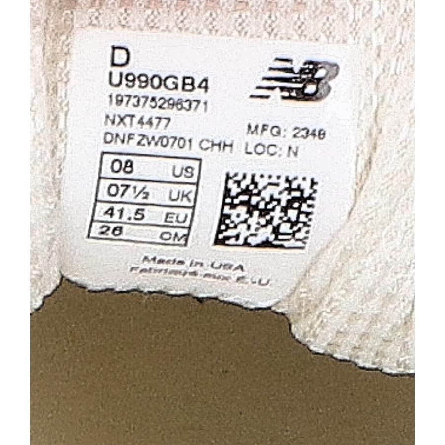 New Balance（ニューバランス） 美品 U990GB4 Made in USA スエード