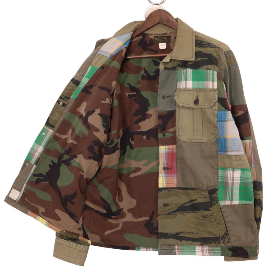 RRL ダブルアールエル　迷彩シャツ　サイズM RRL ダブルアールエル Limited Edition カーキ コットン